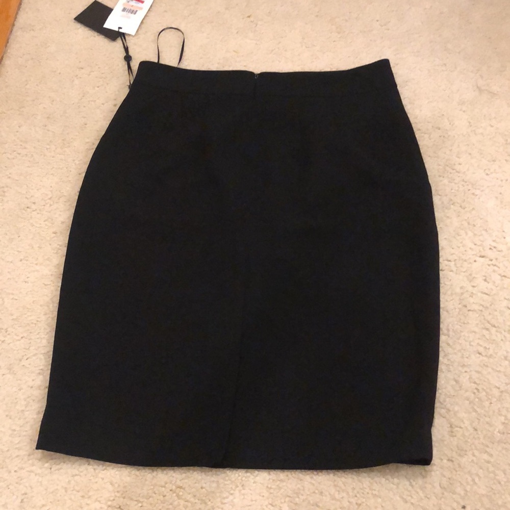 DKNY Black Pencil Suit Skirt - Picture 5 of 6